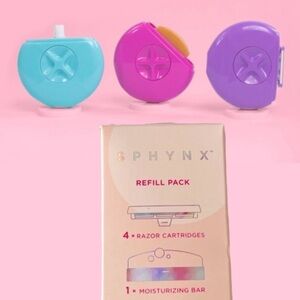 SPHYNX Pink Razor Refill Set - NEW IN BOX - SEALED